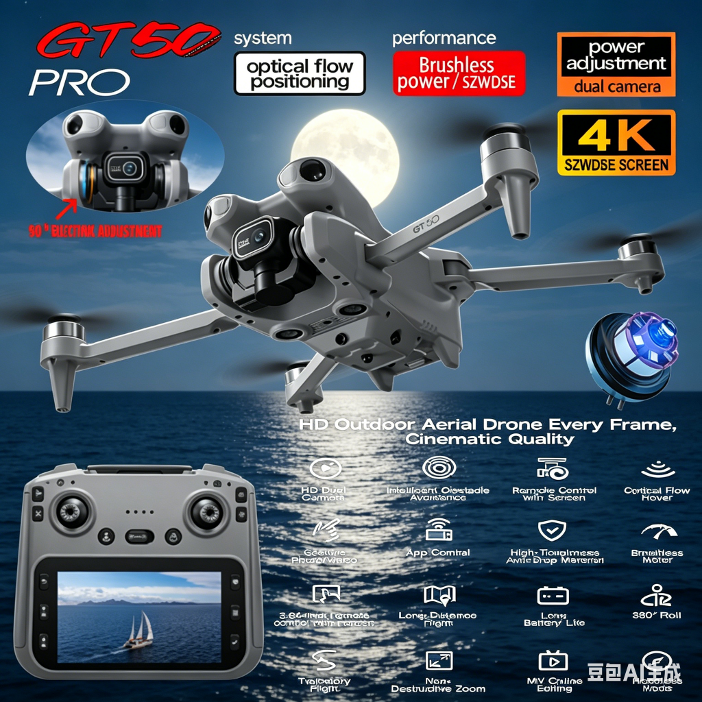 Drone Rc Gt50 - RC Drone GT50 PRO MIni 5