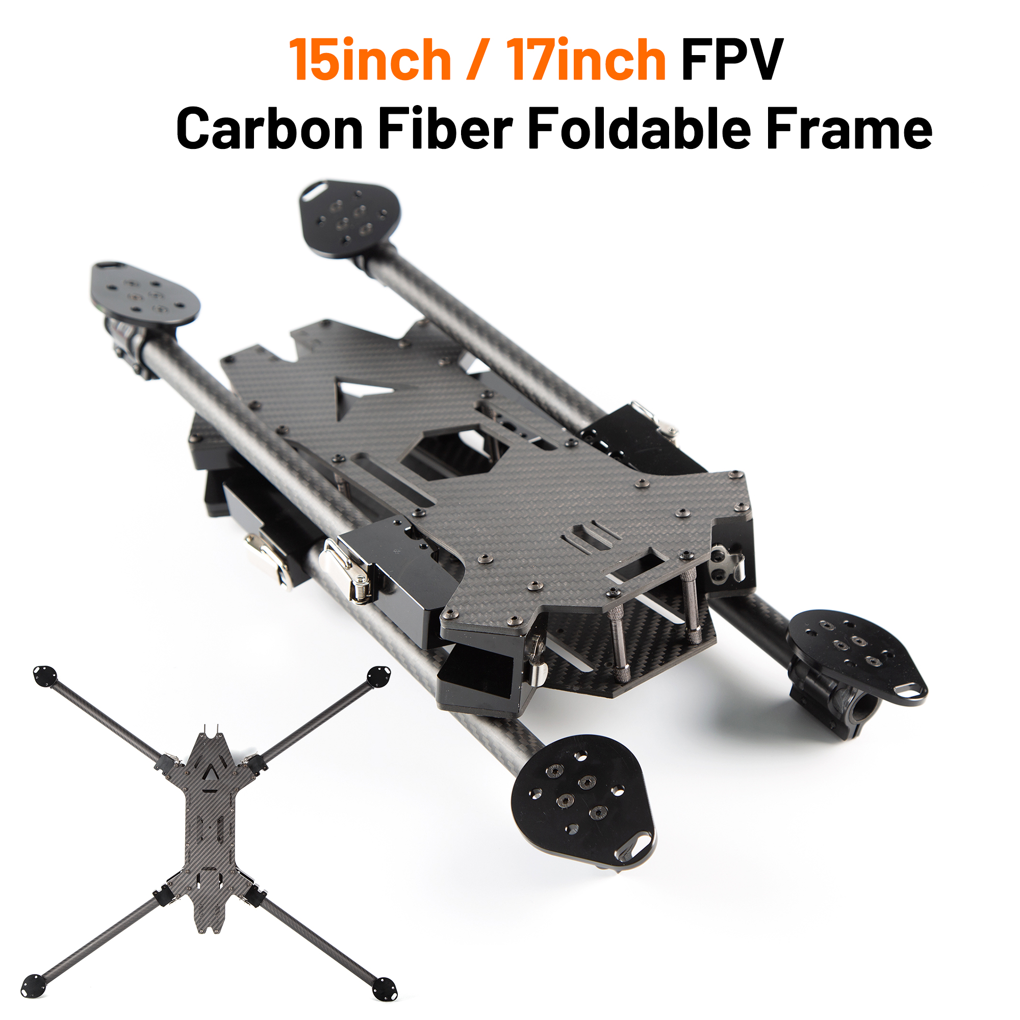 Analog Fpv Transmitter - 15inch /17inch FPV Carbon Fiber Foldable