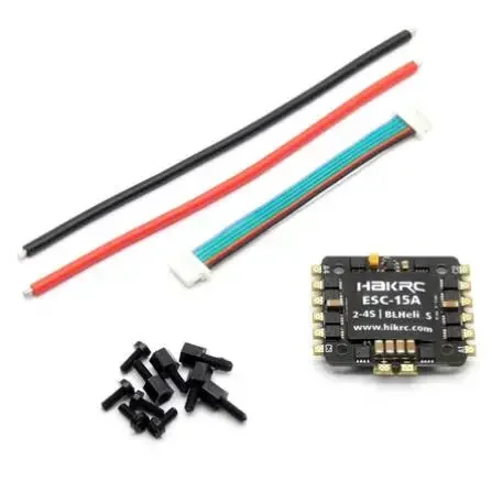 Esc 4In1 Brushless - Hakrc 15 Amp 4-in-1 Brushless ESC