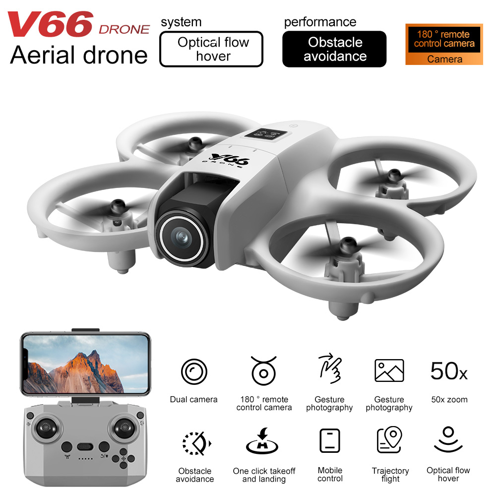 New V66 Mini Drone HD Camera 4 - Drone Rc Fpv Pro recensie en prijs