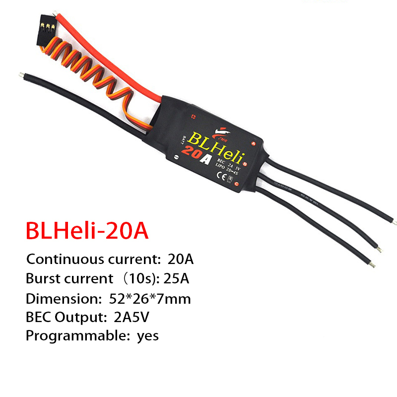 1-3Pcs Brushless ESC BLHeli 20 - Drone With Rc recensie en prijs