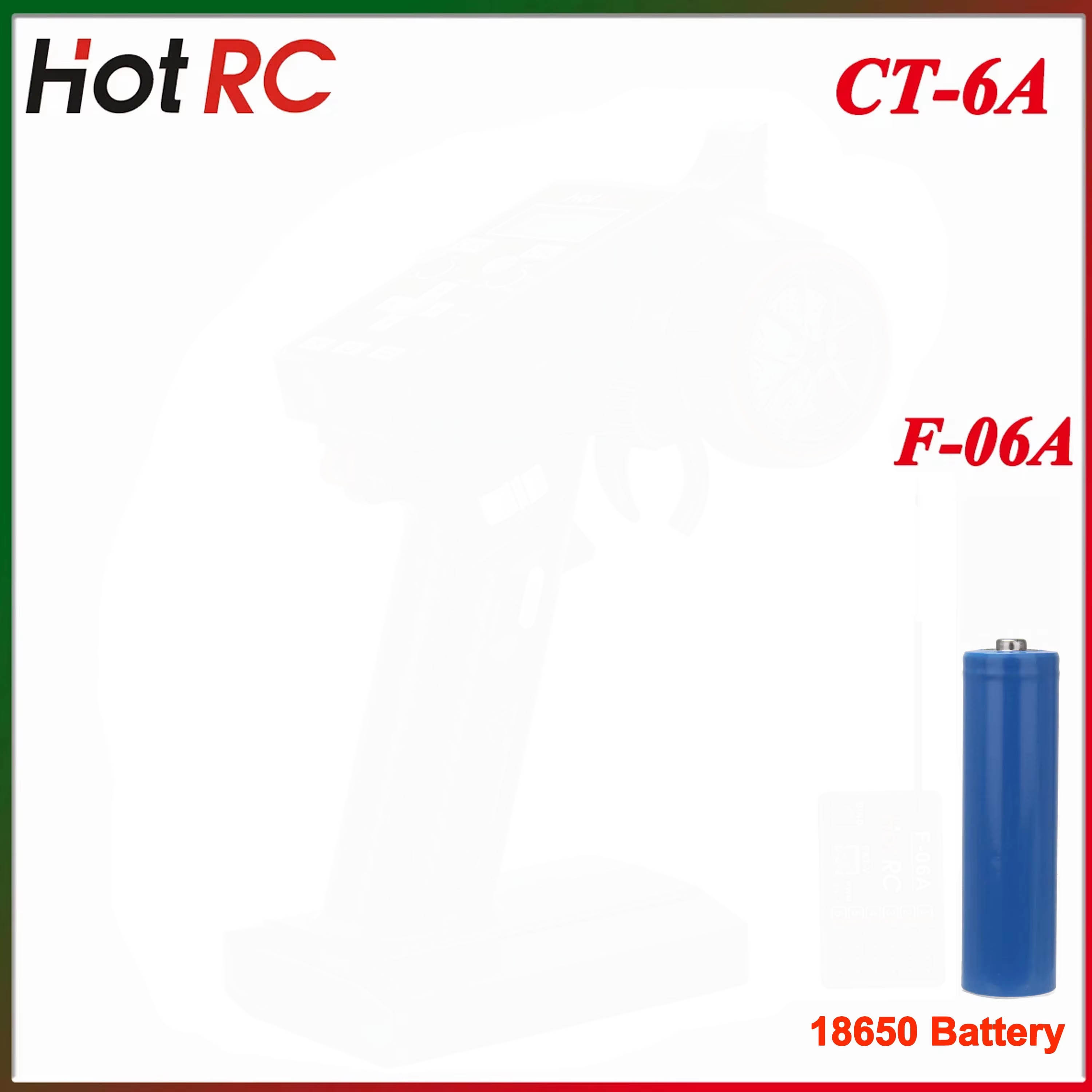 HotRC CT-6A 2.4G 6CH 6 Channel - Drone Rc Receiver And Transmitter recensie en prijs
