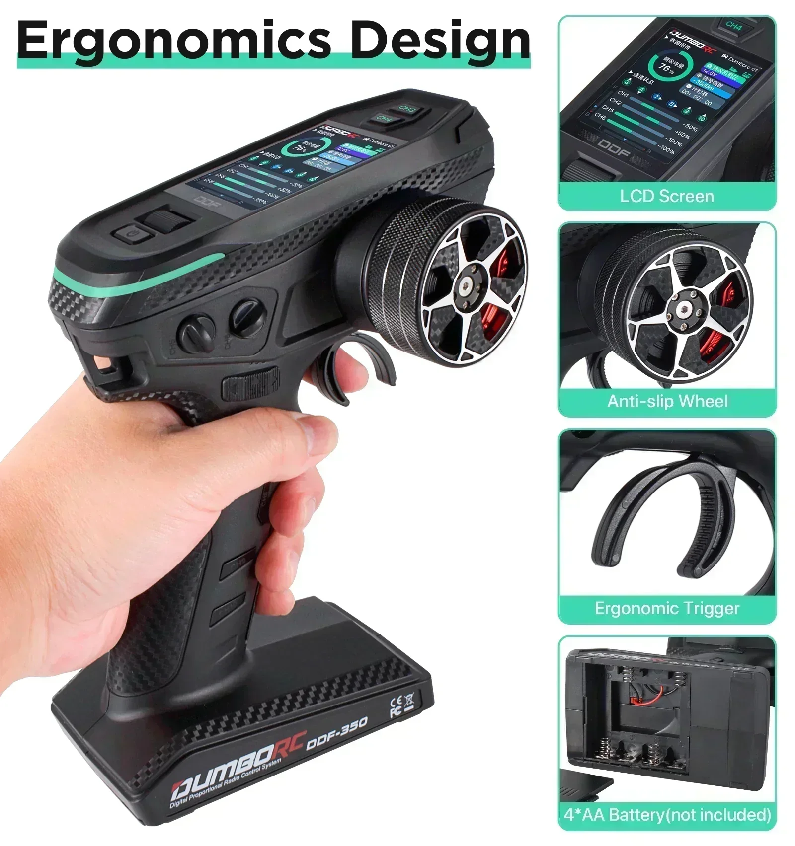 DUMBORC DDF-350 10CH RC Remote - Telemetry Module Rc recensie en prijs