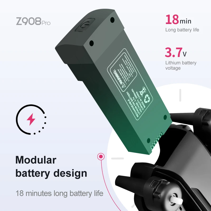 Z908 Pro Max Dron Battery 3.7V - Drone Rc Accessories recensie en prijs