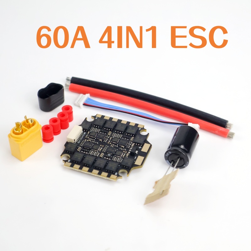 60A ESC 4 in 1 BLHeli-S DSHOT6 - Esc 4In1 Brushless recensie en prijs