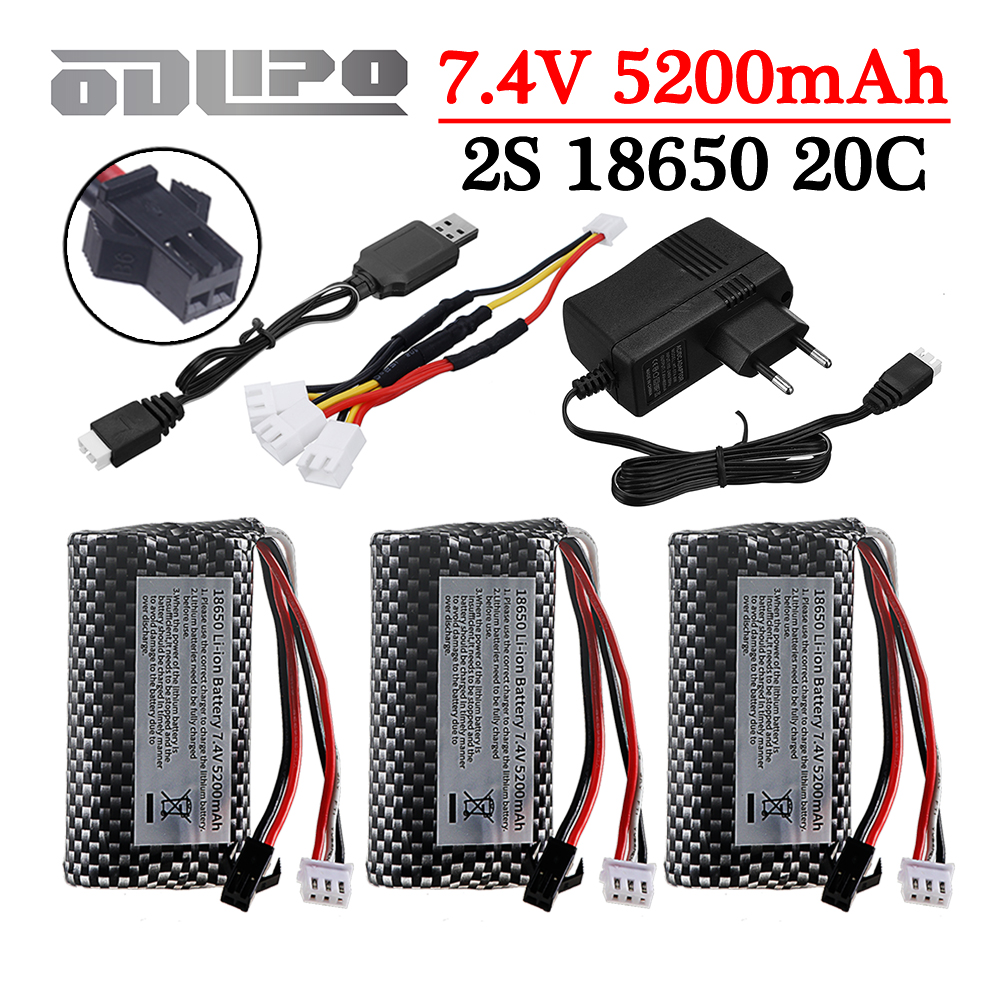 18650 7.4V 5200mAh Li-ion batt - Drone Rc Accessories recensie en prijs