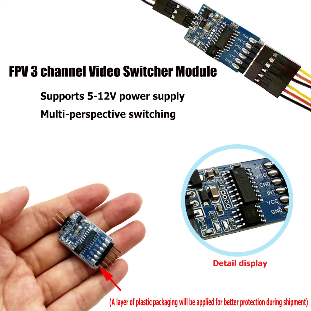 5.8G 3 Channel Video Switcher  - Drone With Rc recensie en prijs