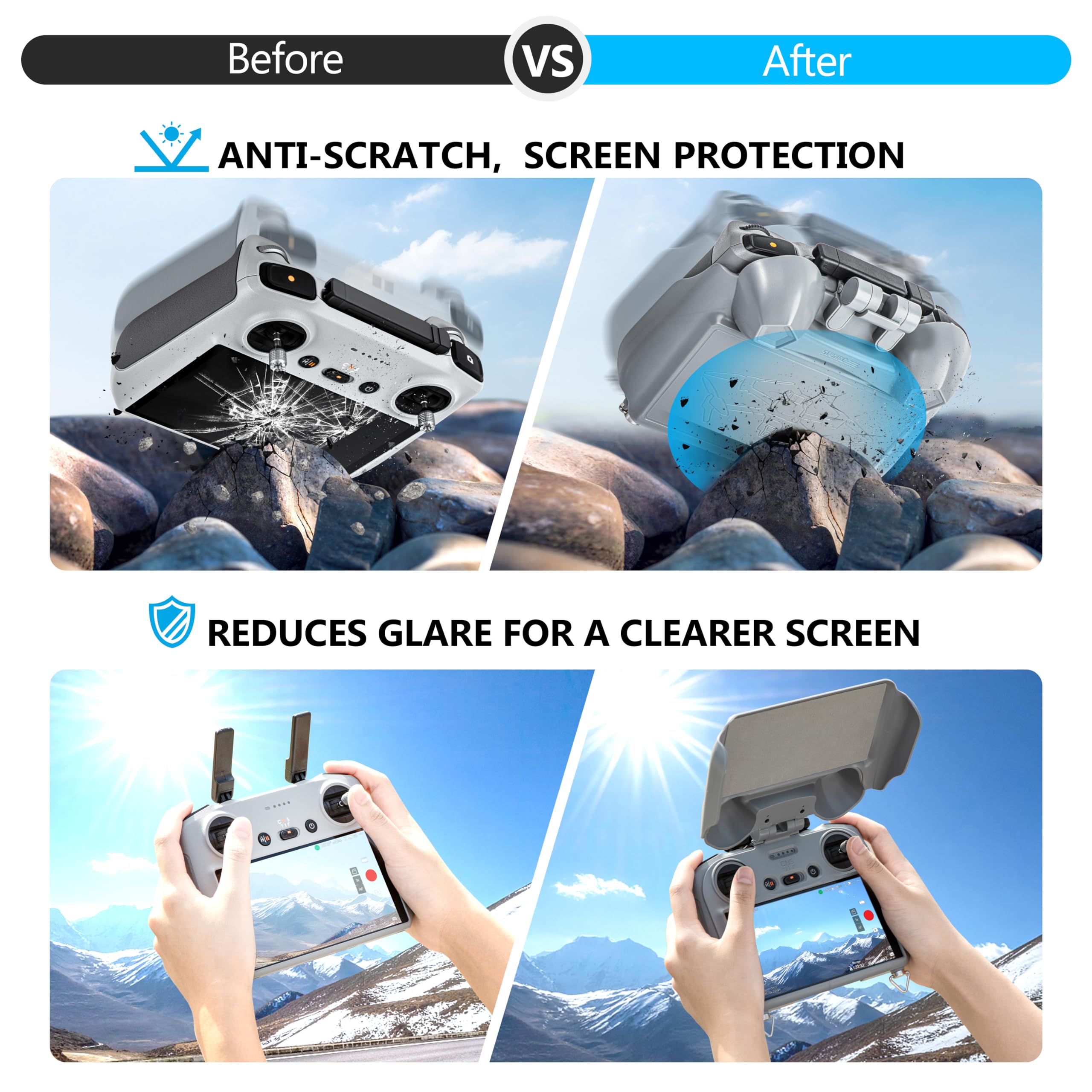 Sun Hood for DJI Mini 5 Pro RC - Drone Dji Rc 3 recensie en prijs
