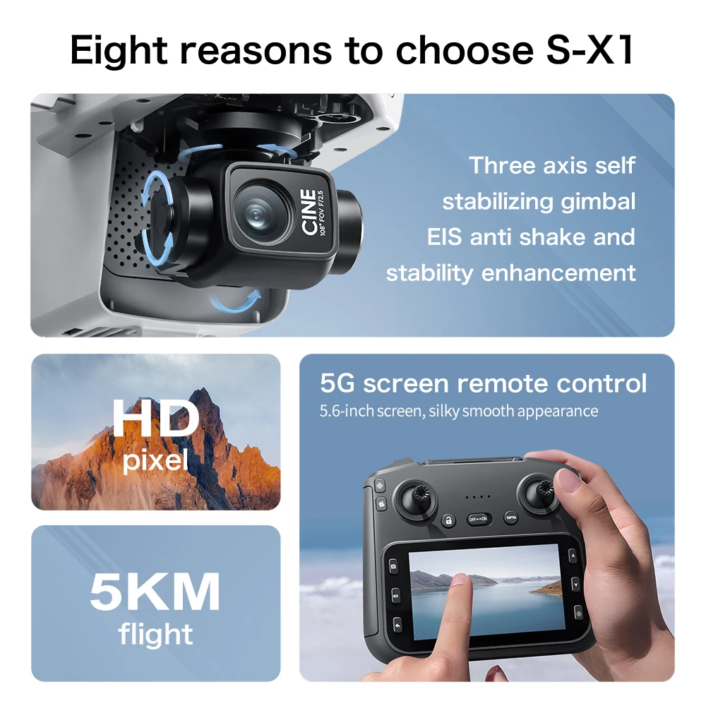 Lenovo GPS S-X1 Drone Three-ax - Drone X1 Rc recensie en prijs