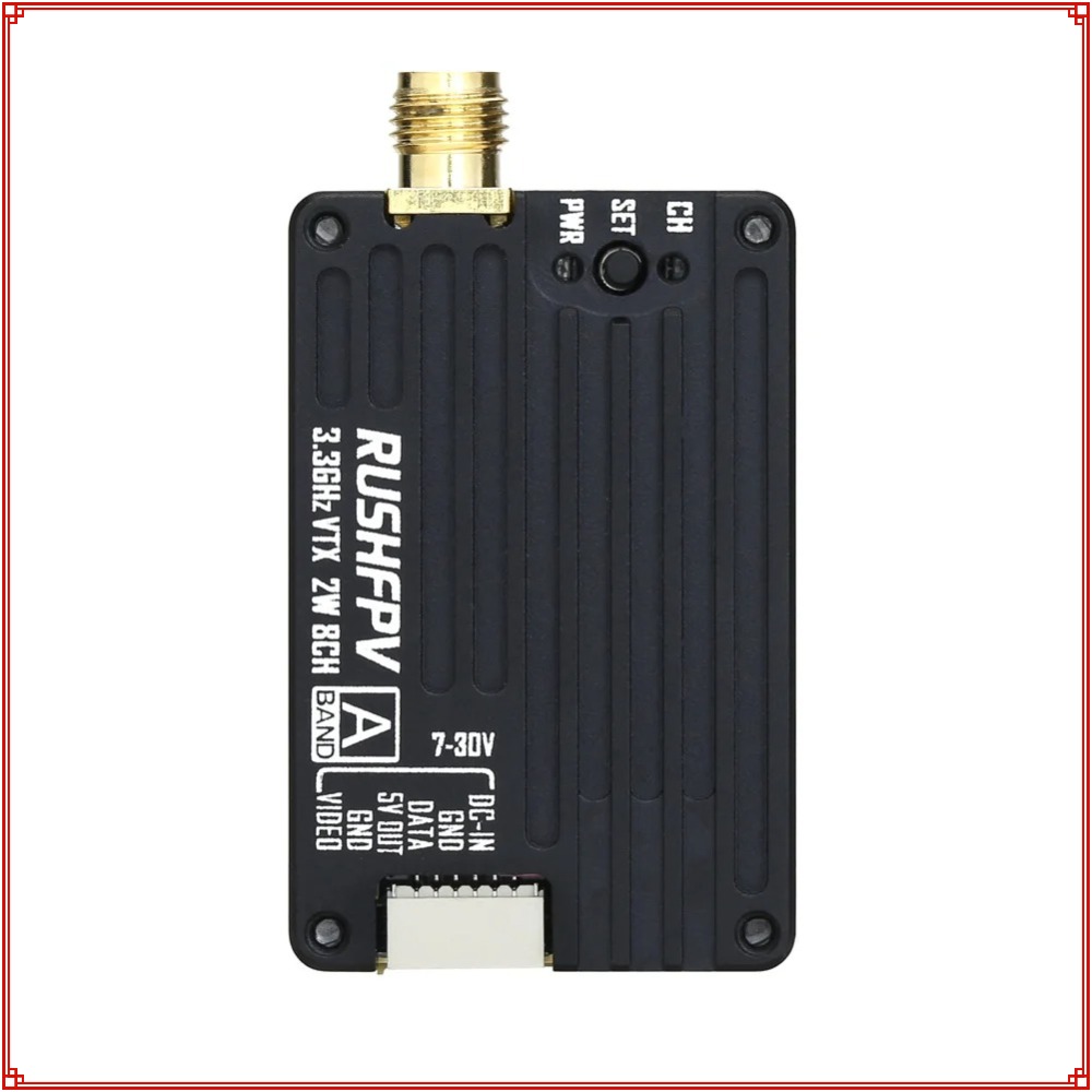 2026 New RUSHFPV 3.3G 2W VTX T - Drone Rc Receiver And Transmitter recensie en prijs