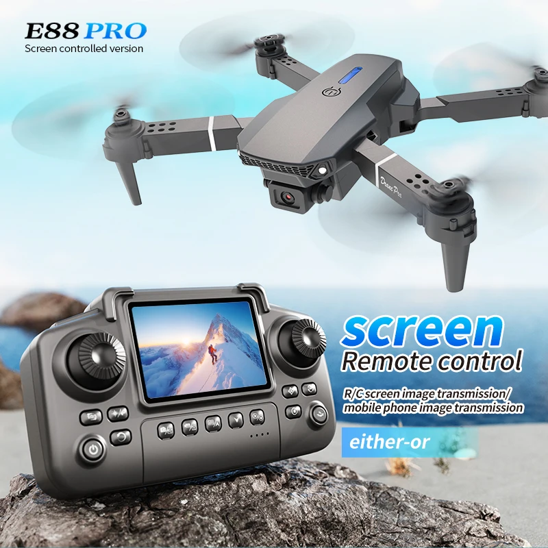 Professional E88 PRO Drone wit - Drone Rc Fpv Pro recensie en prijs