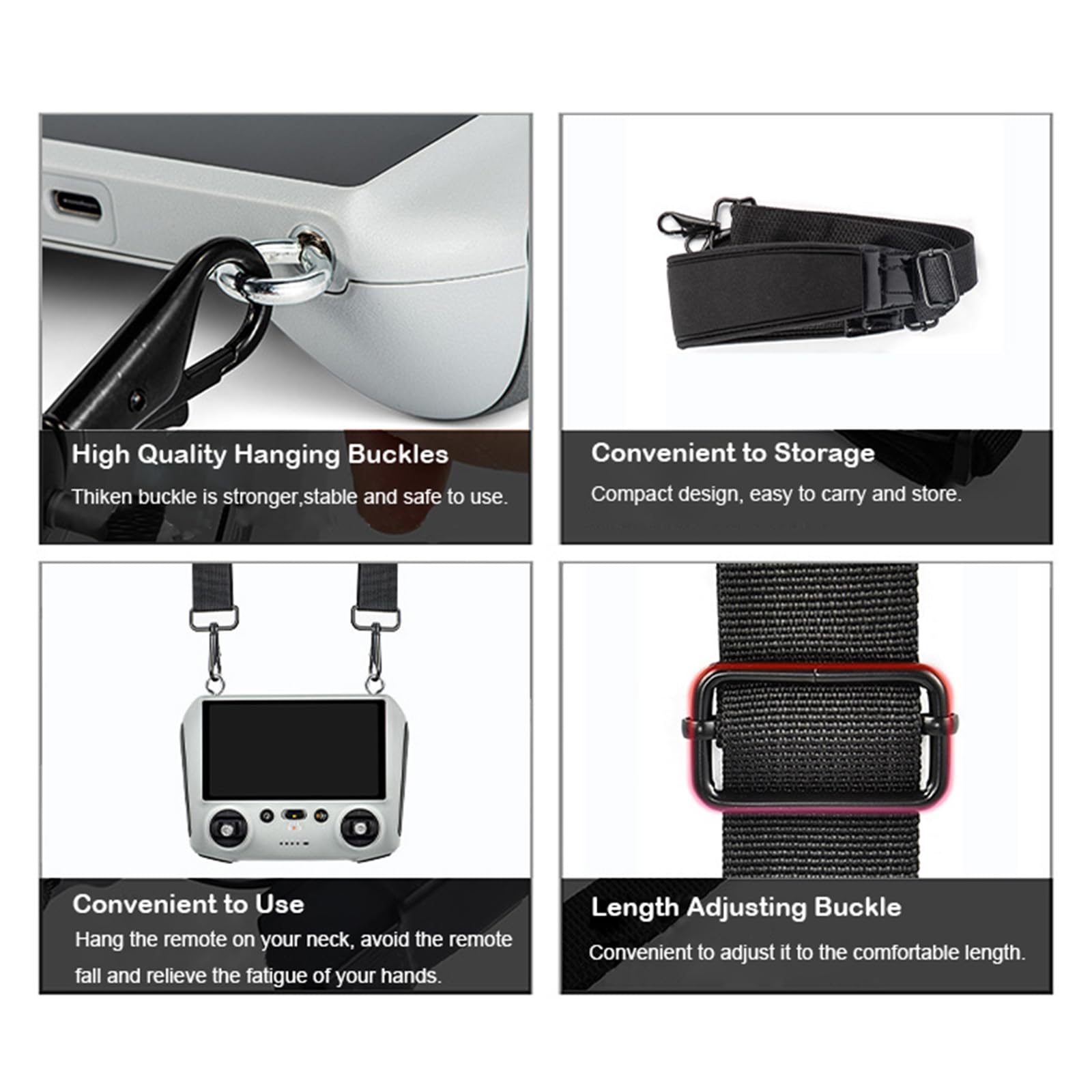 Lanyard Neck Strap for DJI RC/ - Drone Dji Rc 3 recensie en prijs