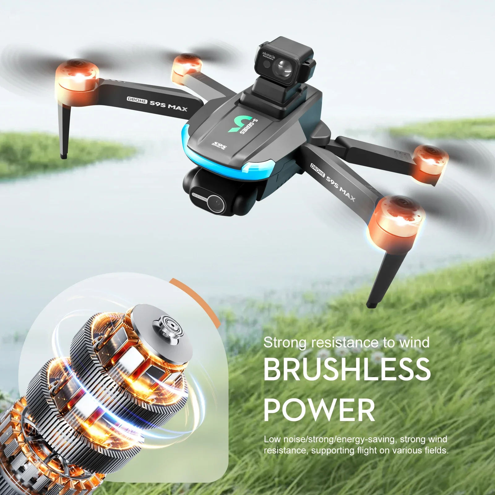NEW S9S MAX MINI Drone 4K 2-Ax - Drone E88Pro Rc 4K recensie en prijs