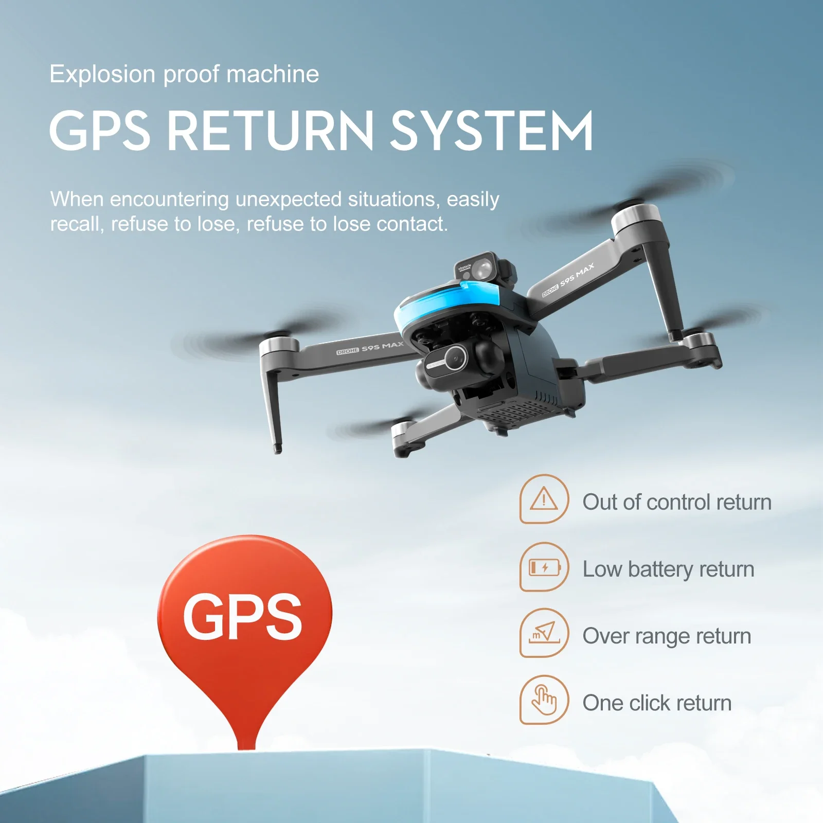 NEW S9S MAX MINI Drone 4K 2-Ax - Drone E88Pro Rc 4K recensie en prijs