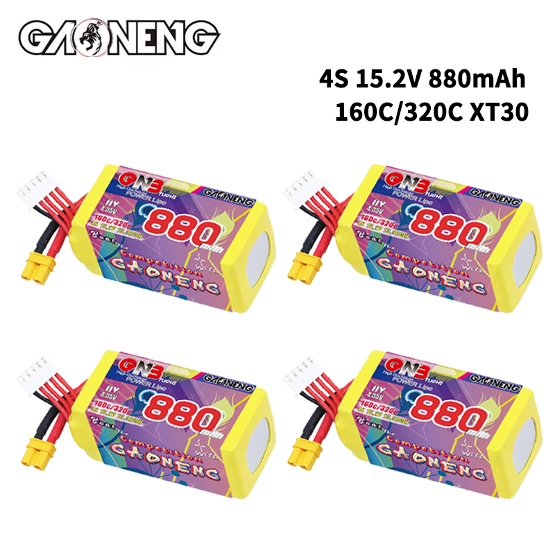 GNB 4S 880mAh 15.2V 160C/320C  - Drone Lipo Battery recensie en prijs