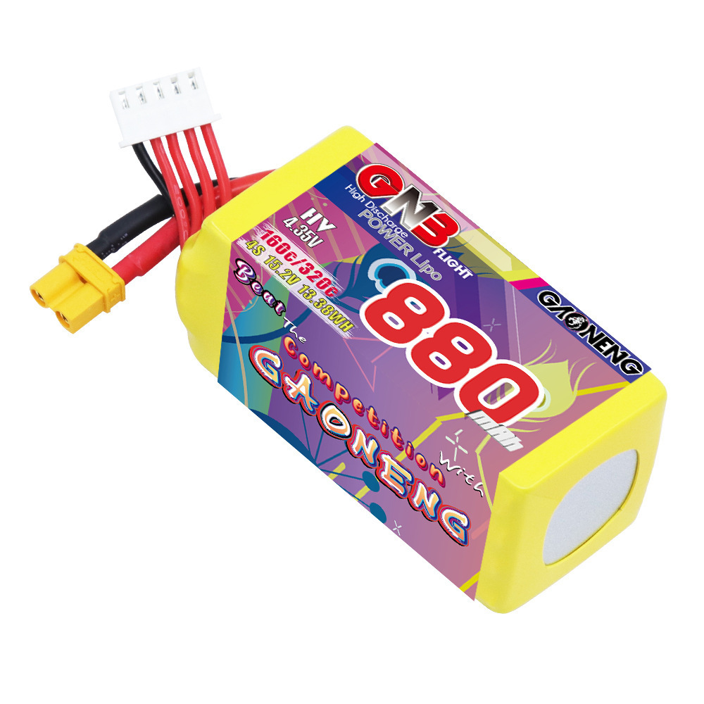 GNB 4S 880mAh 15.2V 160C/320C  - Drone Lipo Battery recensie en prijs