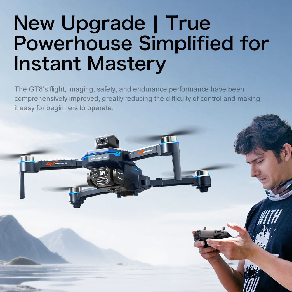 Lenovo GT8 Drone 8K Profession - Drone E88Pro Rc 4K recensie en prijs