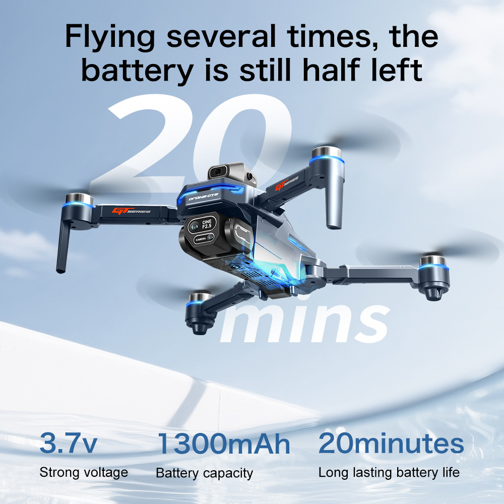 Lenovo GT8 Drone 8K Profession - Drone E88Pro Rc 4K recensie en prijs