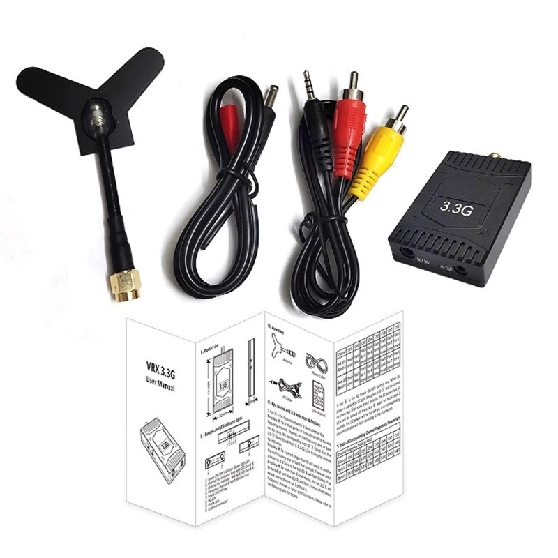 3.3GHz FPV VTX/VRX  3W Analog  - Analog Fpv Transmitter recensie en prijs