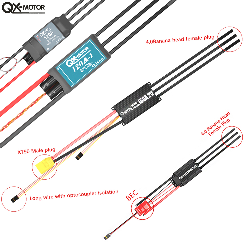 QX-MOTOR Brushless ESC series  - Drone Rc Y Series recensie en prijs