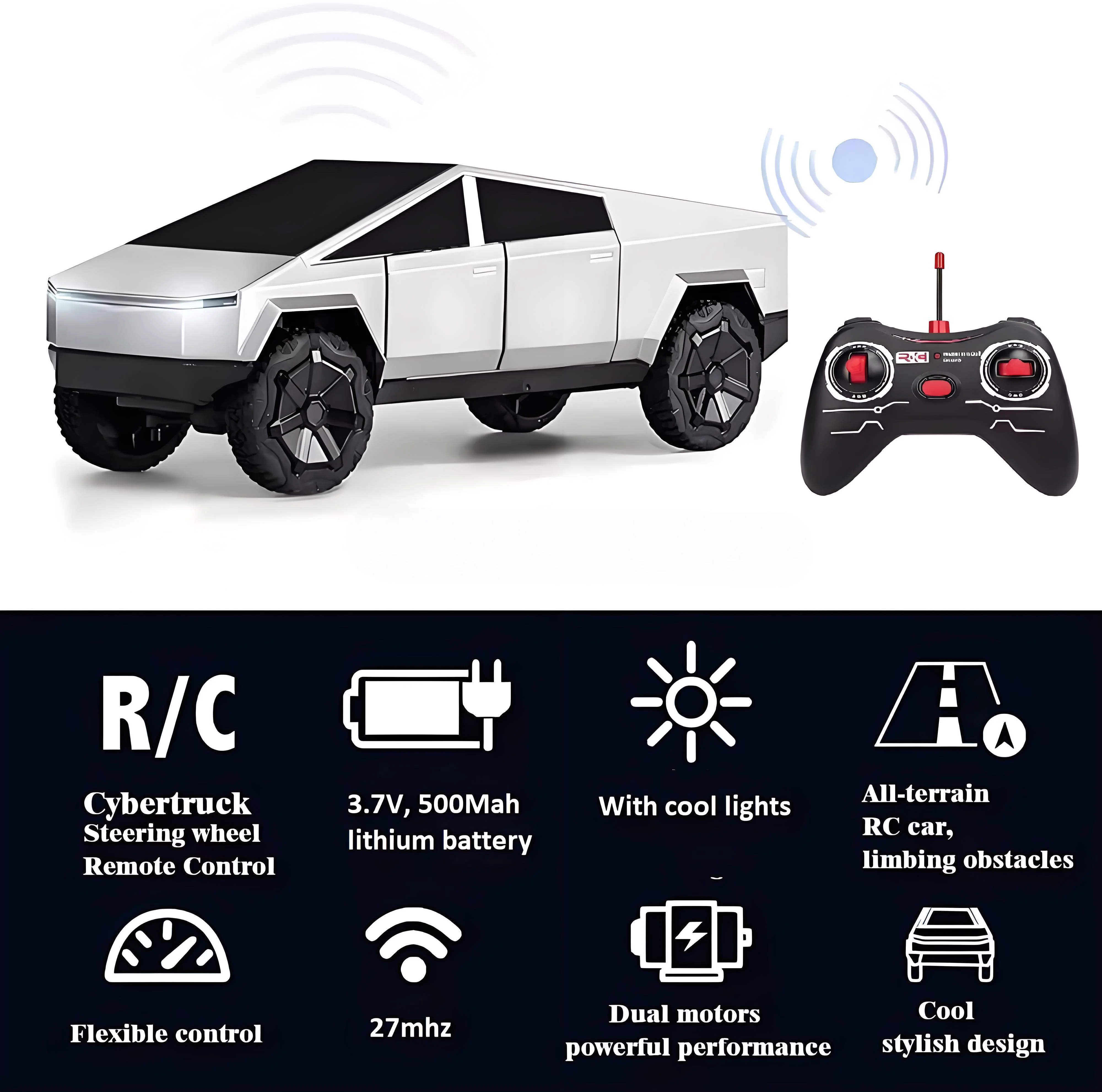 1:24 RC Cybertruck Pickup 4WD  - Drone Shahed Rc recensie en prijs