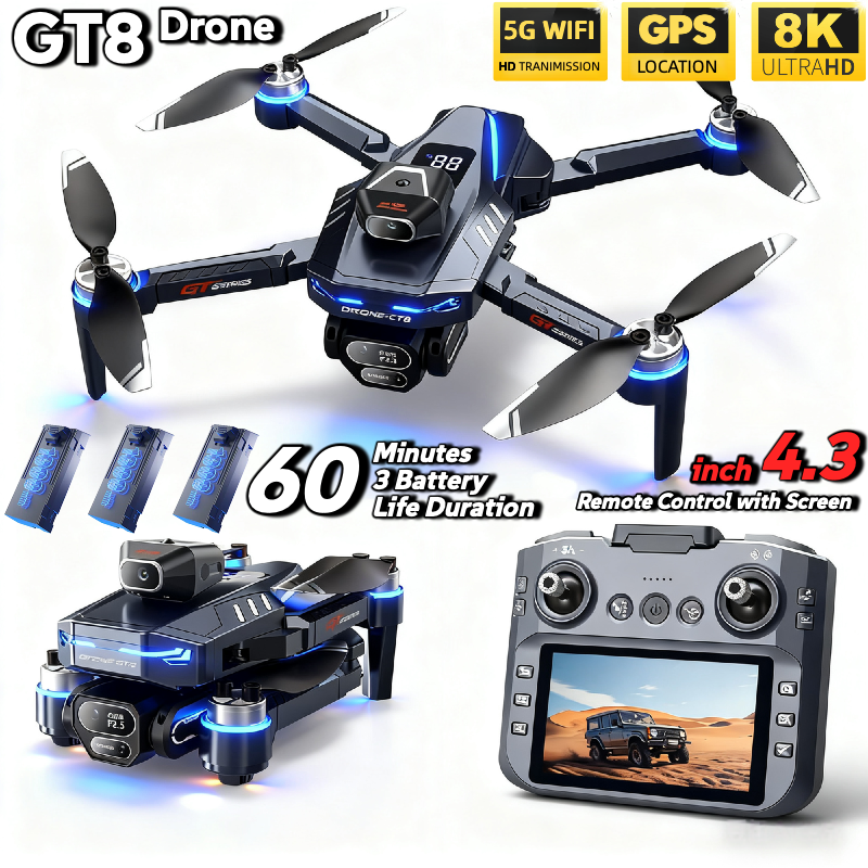For Genuine GT8 Drone 4K Profe - Drone E88Pro Rc 4K recensie en prijs