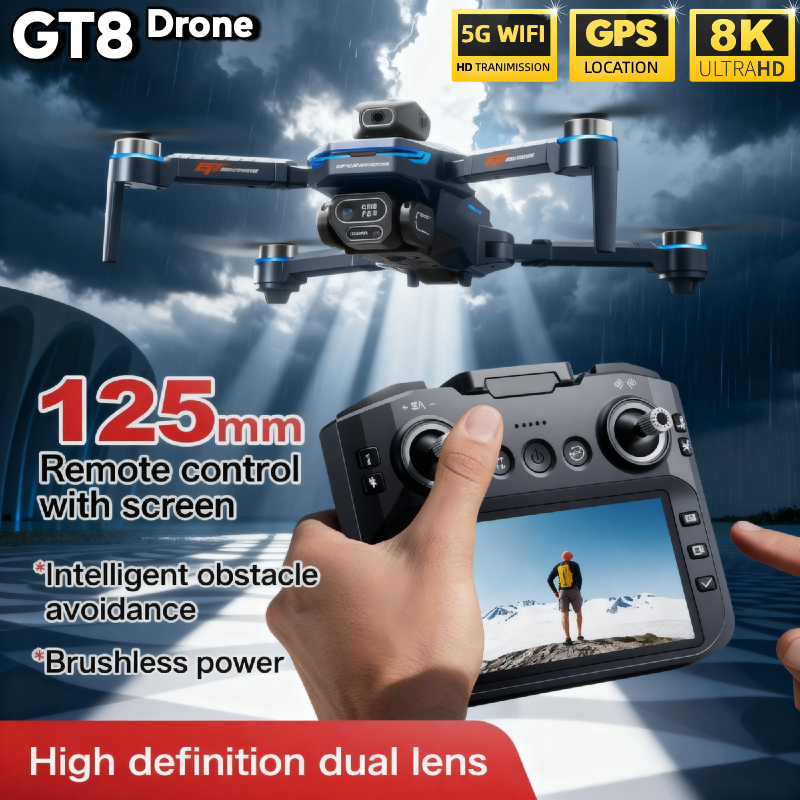 For Genuine GT8 Drone 4K Profe - Drone E88Pro Rc 4K recensie en prijs