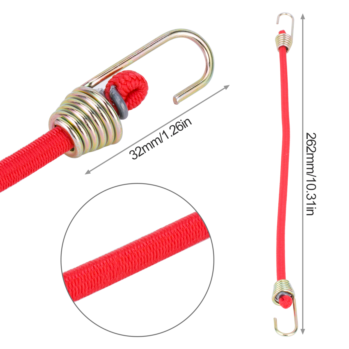 5/10pcs Elastic Bungee Cord Ro - Drone Rc Belt recensie en prijs