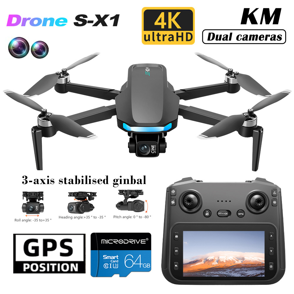 S-X1 New Drone with Screen 3-A - Drone X1 Rc recensie en prijs
