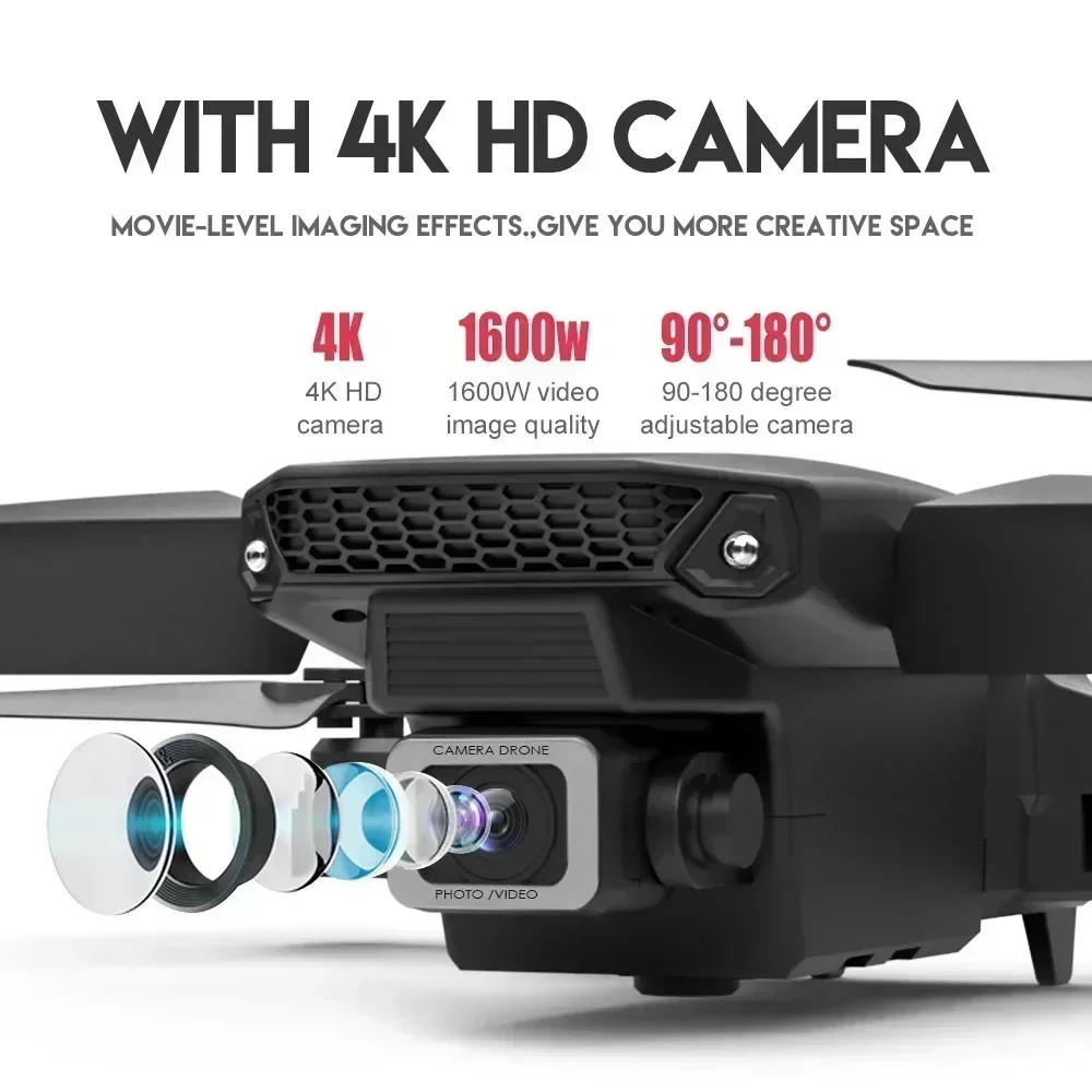 E88 Pro WIFI FPV Drone Wide An - Drone Rc Fpv Pro recensie en prijs
