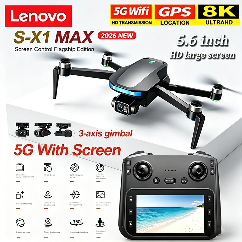 Lenovo S-X1 GPS Drone 4K HD Ca - Drone X1 Rc recensie en prijs