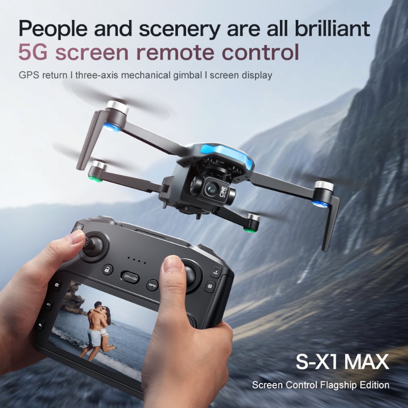 Lenovo S-X1 GPS Drone 4K HD Ca - Drone X1 Rc recensie en prijs