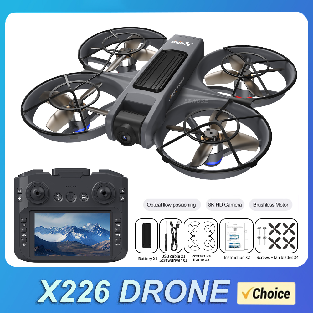 NEW X226 RC Drone 2.4G 5G WIFI - Drone E88Pro Rc 4K recensie en prijs