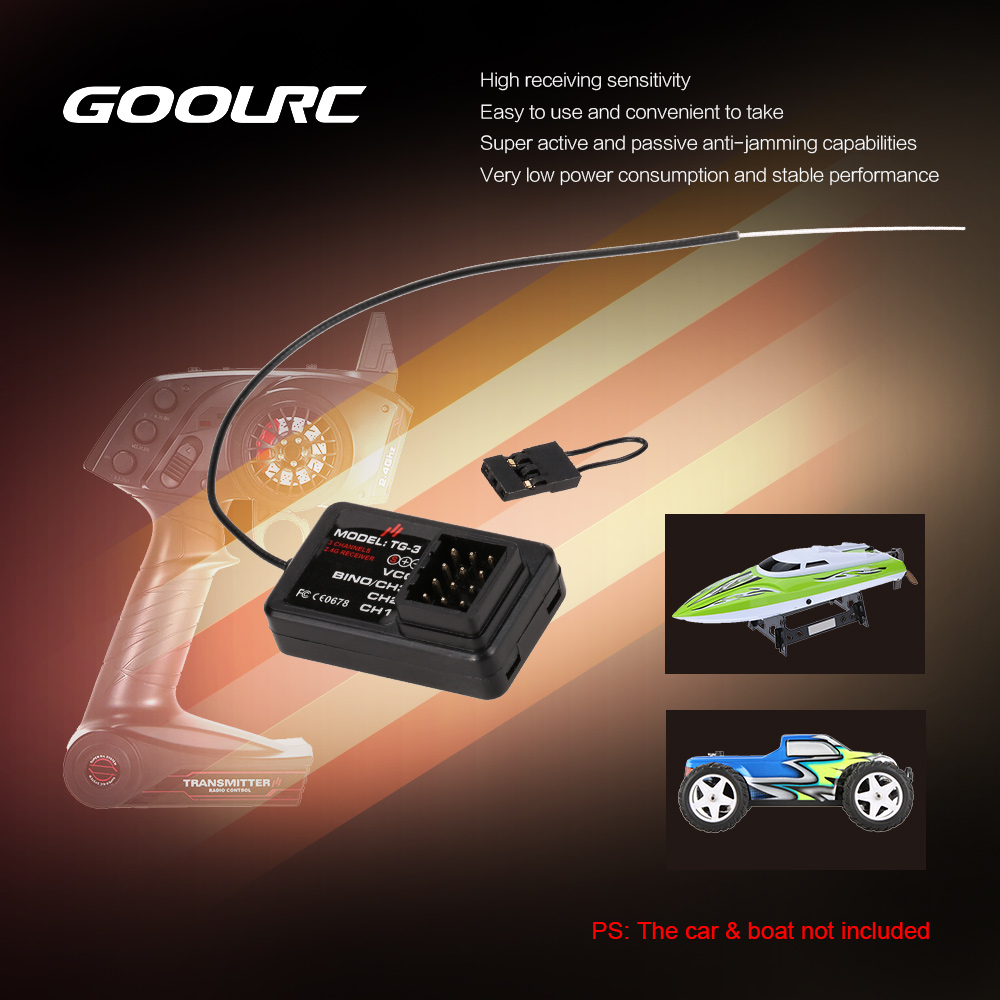 GoolRC TG-3 2.4G 3CH RC Car Bo - Telemetry Module Rc recensie en prijs