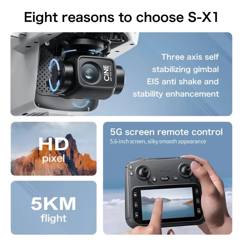 Lenovo S-X1 GPS Brushless FPV  - Drone X1 Rc recensie en prijs