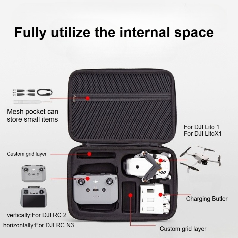 Travel Package Carrying Case F - Drone X1 Rc recensie en prijs