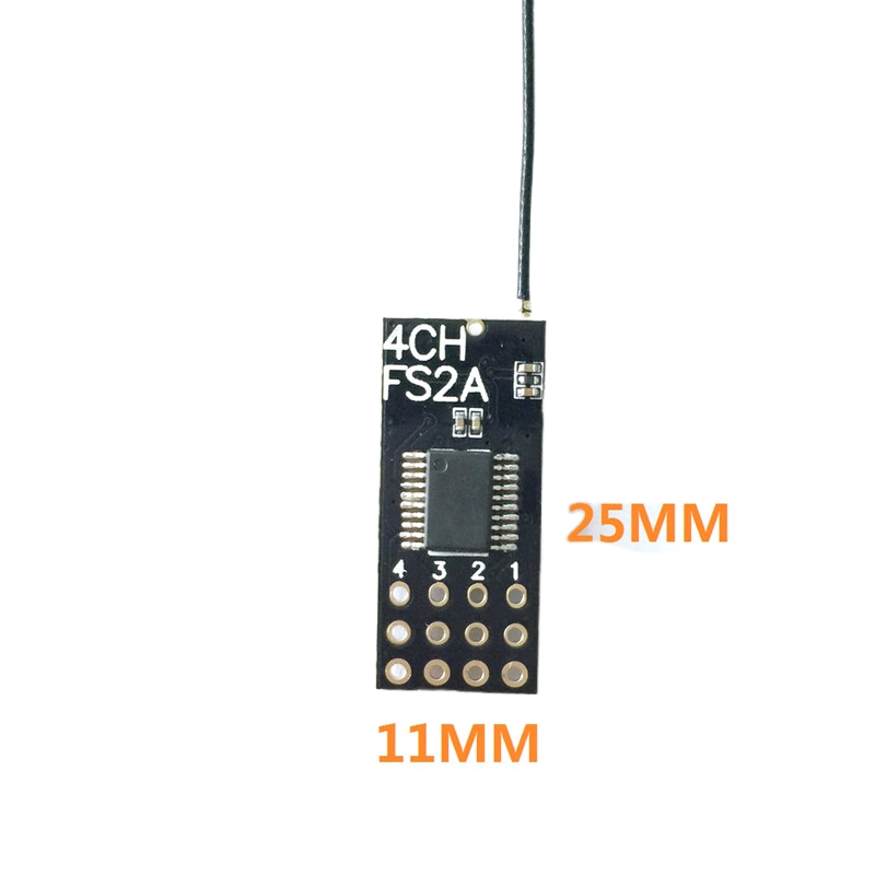 Flysky FS2A Mini Receiver 4CH  - Drone Lipo Battery recensie en prijs