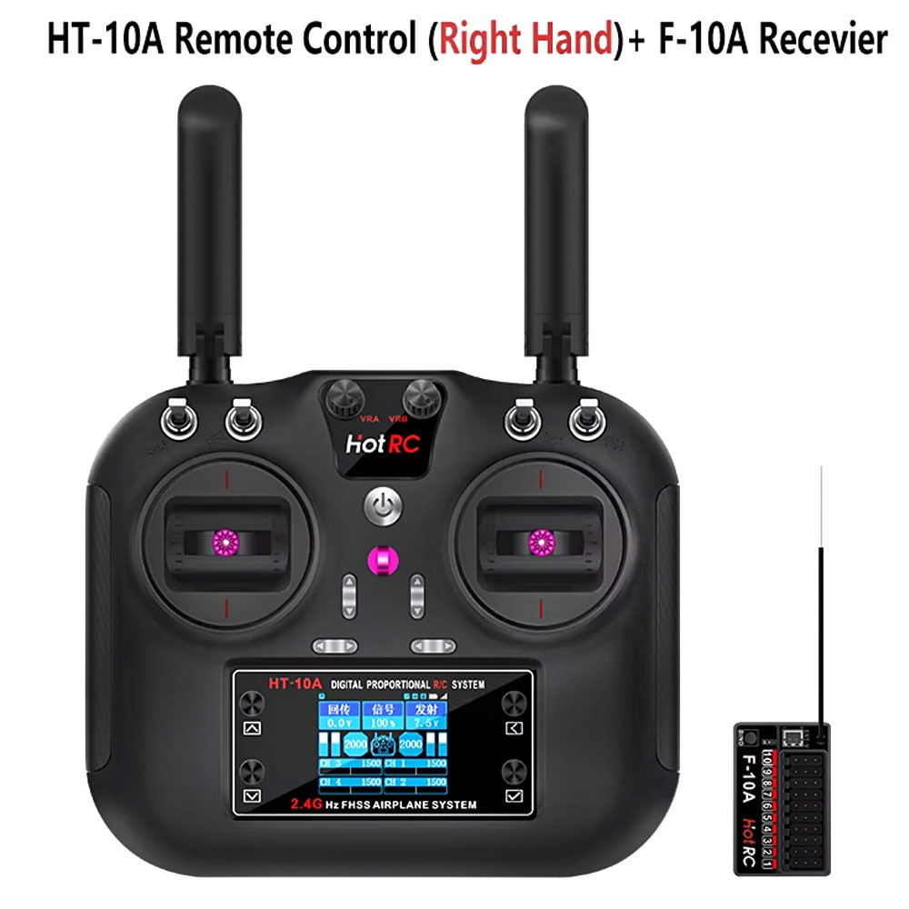 Hotrc HT-10A 2.4G 10CH Transmi - Drone Rc Receiver And Transmitter recensie en prijs