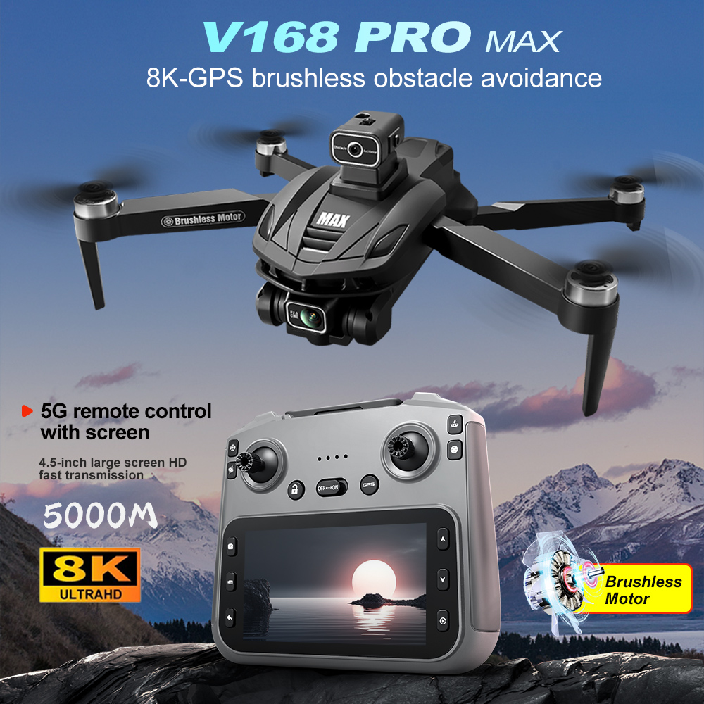 V168 PRO Max GPS Drone 8K Prof - Drone Rc Fpv Pro recensie en prijs