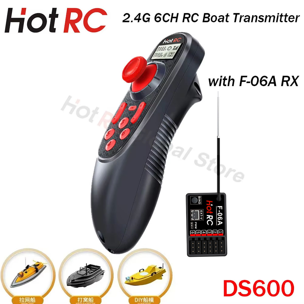 HOTRC DS600 6CH 6 Channel 2.4G - Telemetry Module Rc recensie en prijs