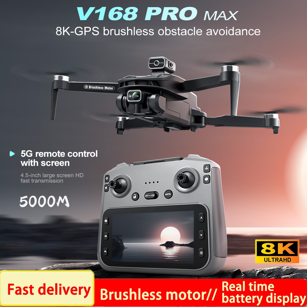 2025 V168 Pro MAX GPS Drone 8K - Drone Rc Gt50 recensie en prijs