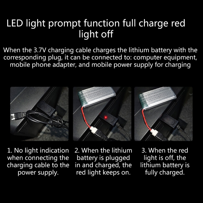 3.7V Lithium Battery USB Charg - Drone Rc Accessories recensie en prijs