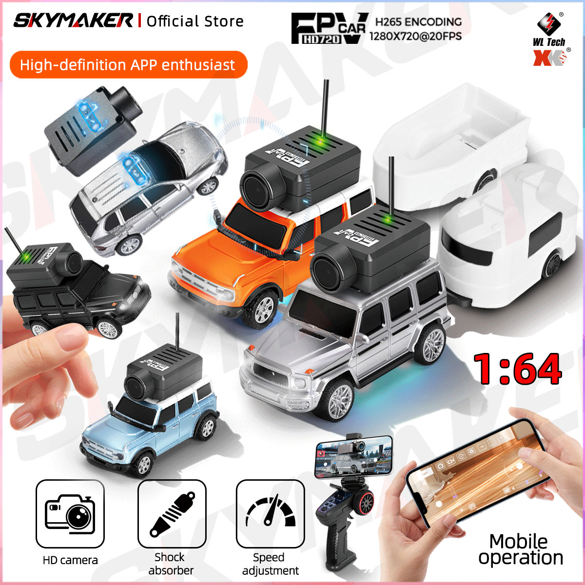 Wltoys Mini FPV APP Control Ca - Drone Shahed Rc recensie en prijs