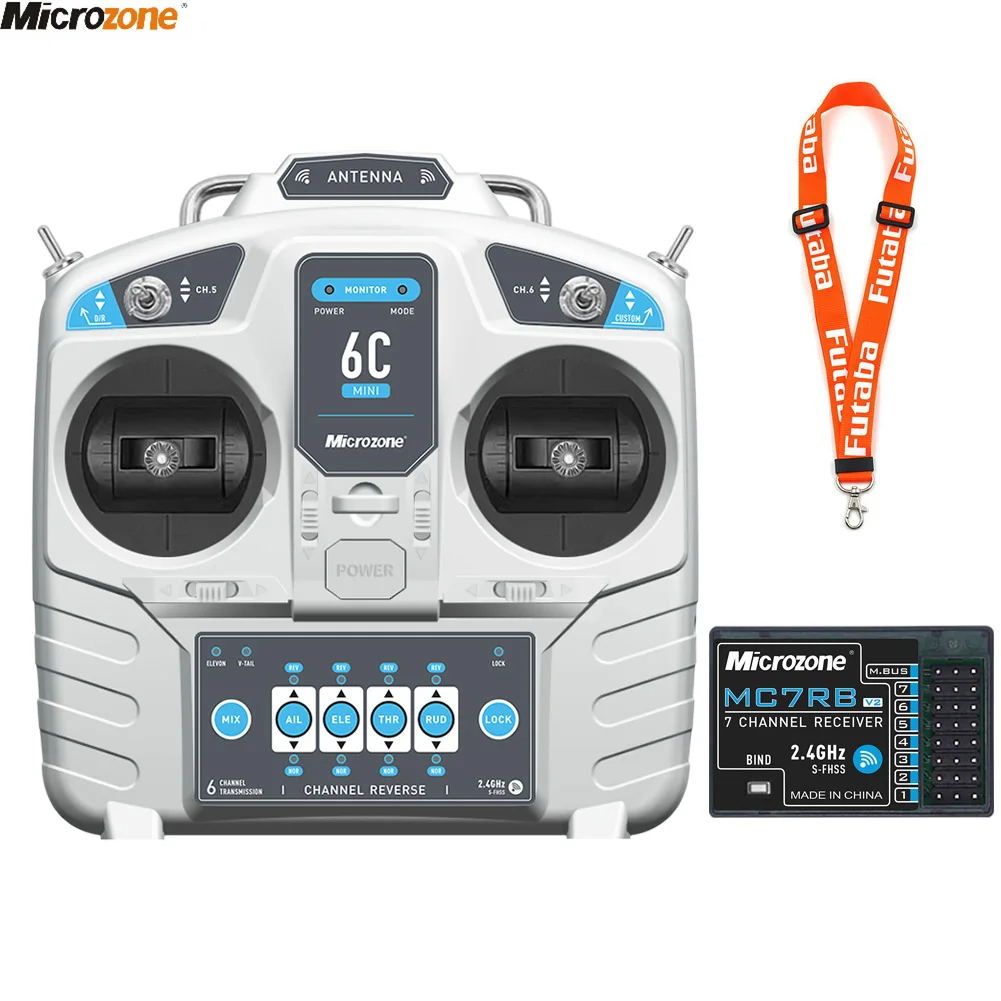 MicroZone MC6C Mini V2 2.4G 6C - Drone Rc Receiver And Transmitter recensie en prijs