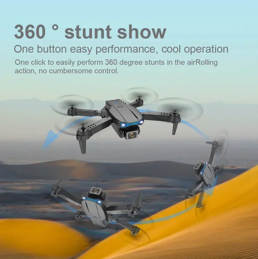 E99 Pro Foldable RC Quadcopter - Drone E88Pro Rc 4K recensie en prijs