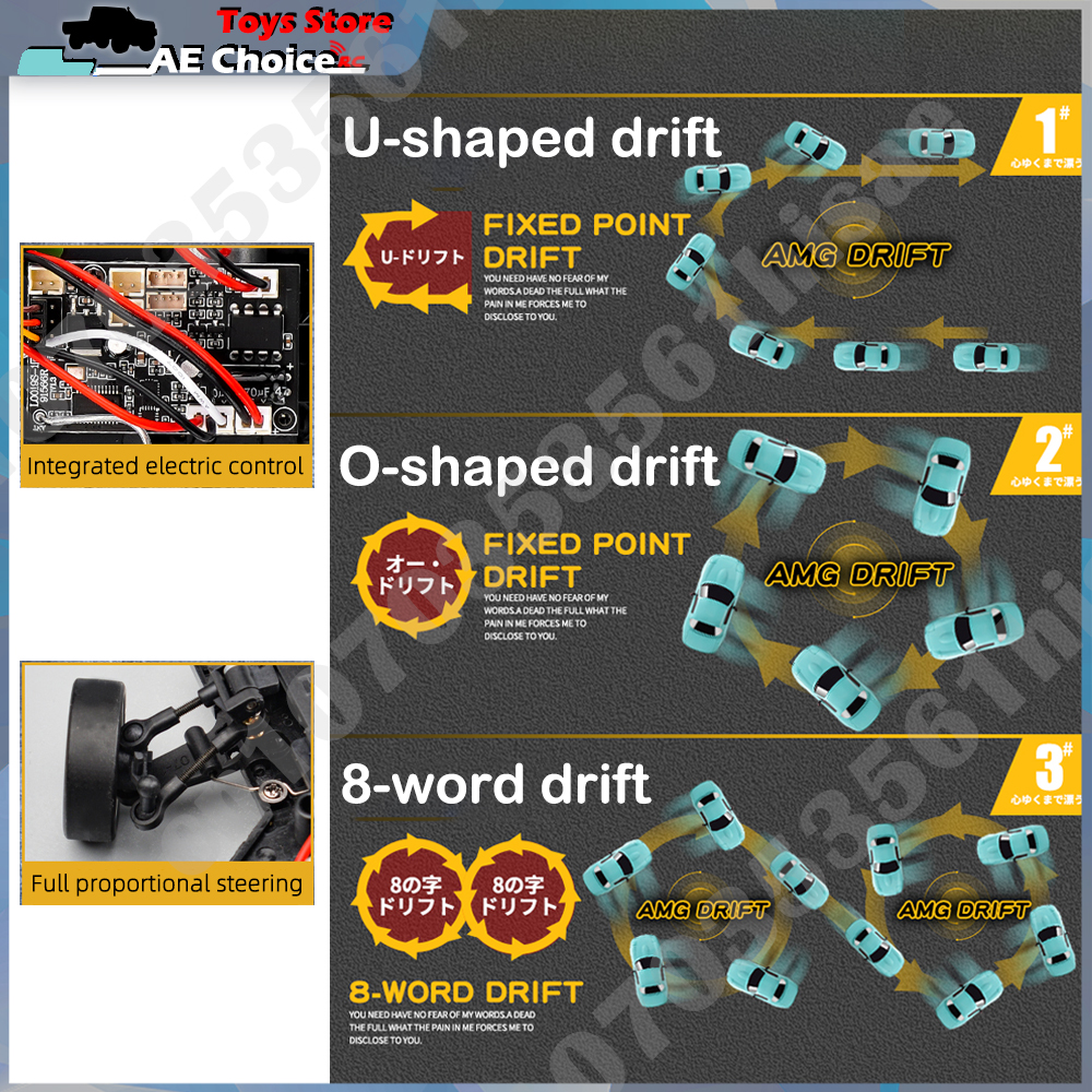LDRC LD1804 RC Drift Car 1/18  - Drone Shahed Rc recensie en prijs