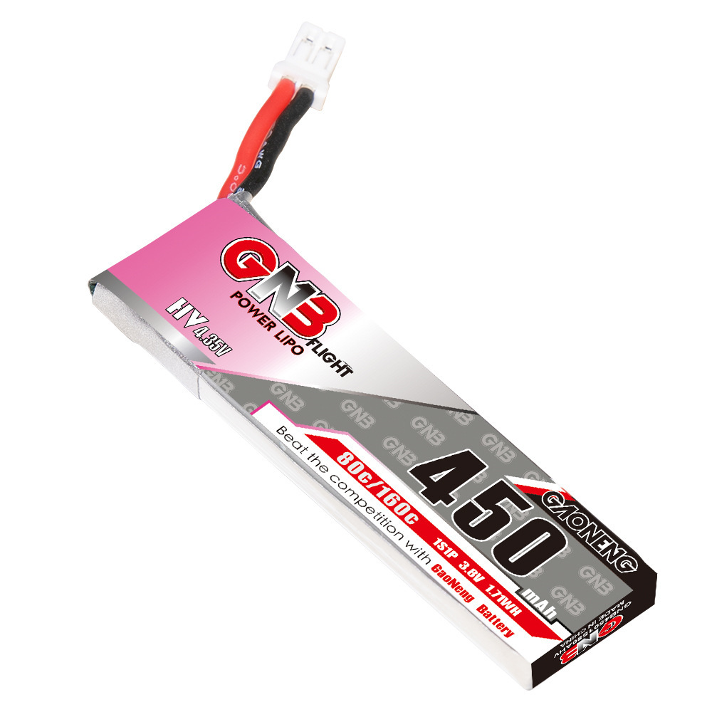 GNB HV 1S 3.8V 450mAh 80C/160C - Drone Lipo Battery recensie en prijs