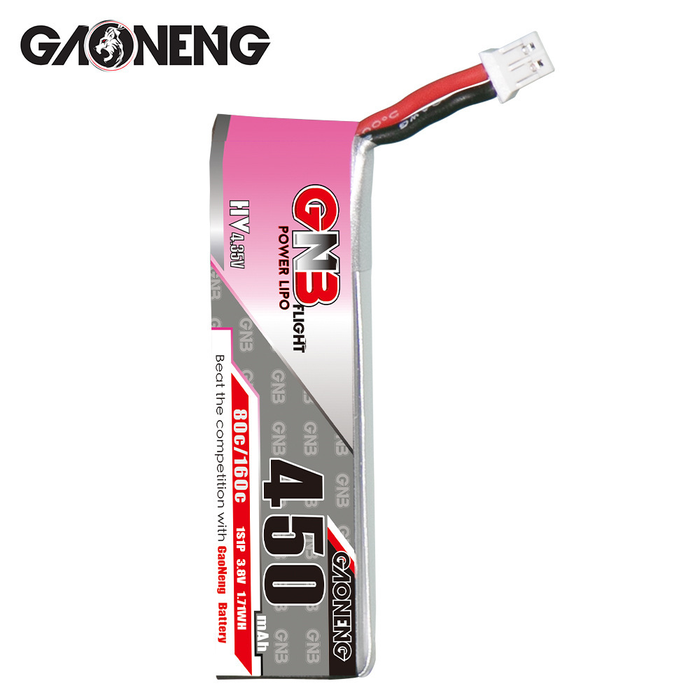 GNB HV 1S 3.8V 450mAh 80C/160C - Drone Lipo Battery recensie en prijs