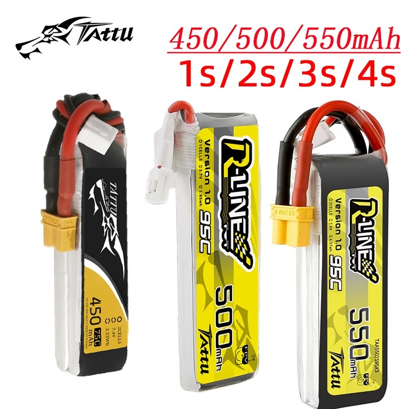 3Pcs NEW TATTU 450/500/550mAh  - Drone Lipo Battery recensie en prijs