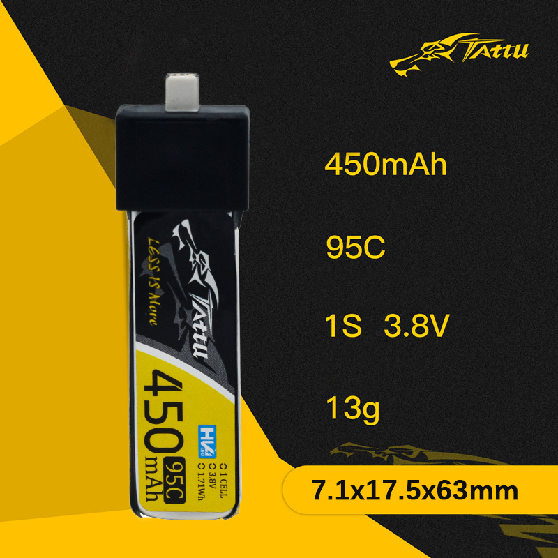 3Pcs NEW TATTU 450/500/550mAh  - Drone Lipo Battery recensie en prijs